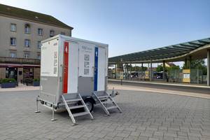 toilette am bahnhof